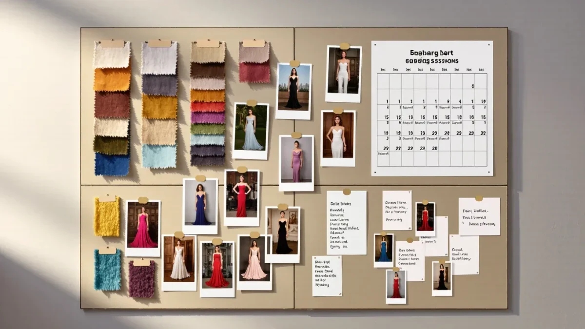 Infographic showing the styling workflow from pull to premiere