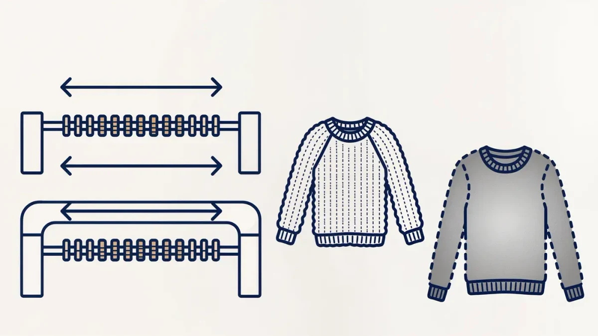 Whole-Garment Knitting Produces a Finished Sweater in One Cycle, With Catches