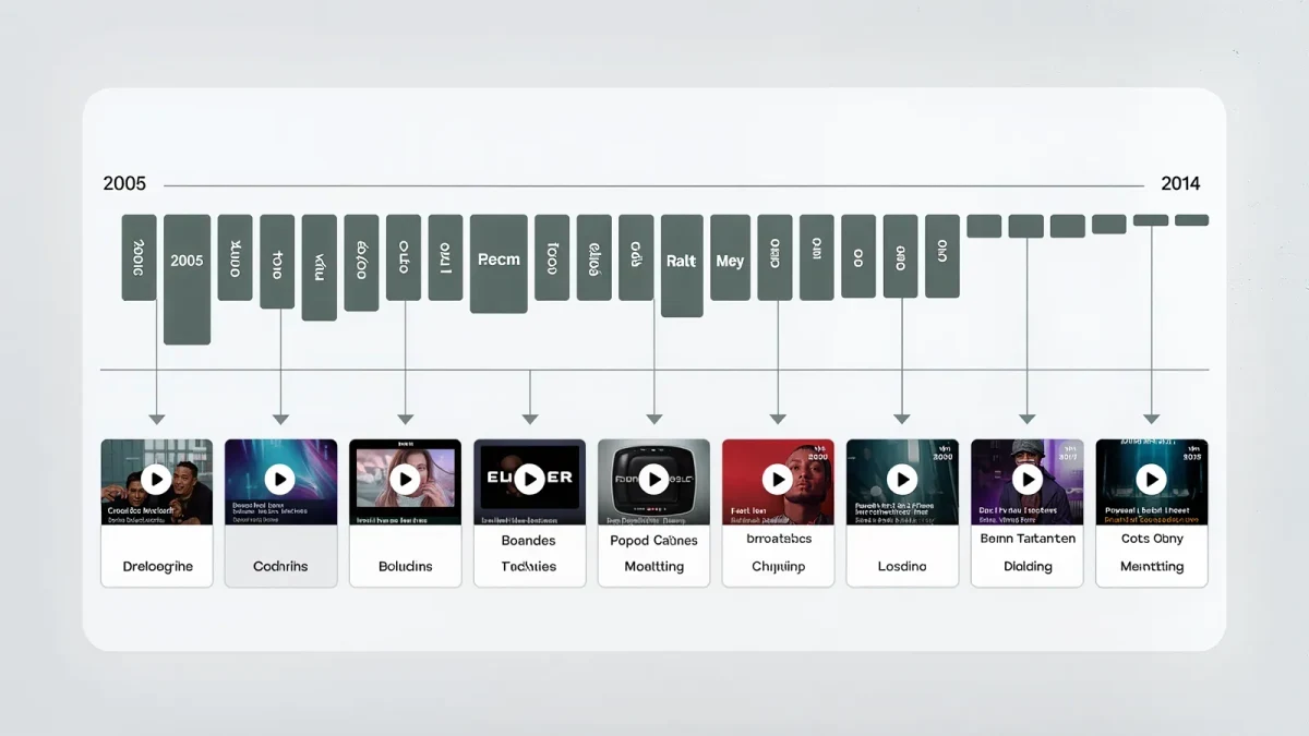 Infographic comparing broadcast clock and podcast feed