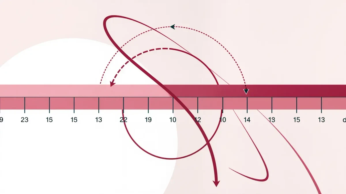 Infographic showing Venus retrograde loop against a zodiac band