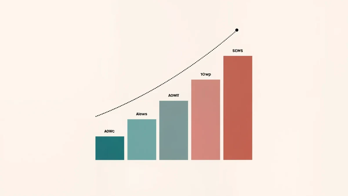 Chart of education nonprofit career levels from coordinator to director