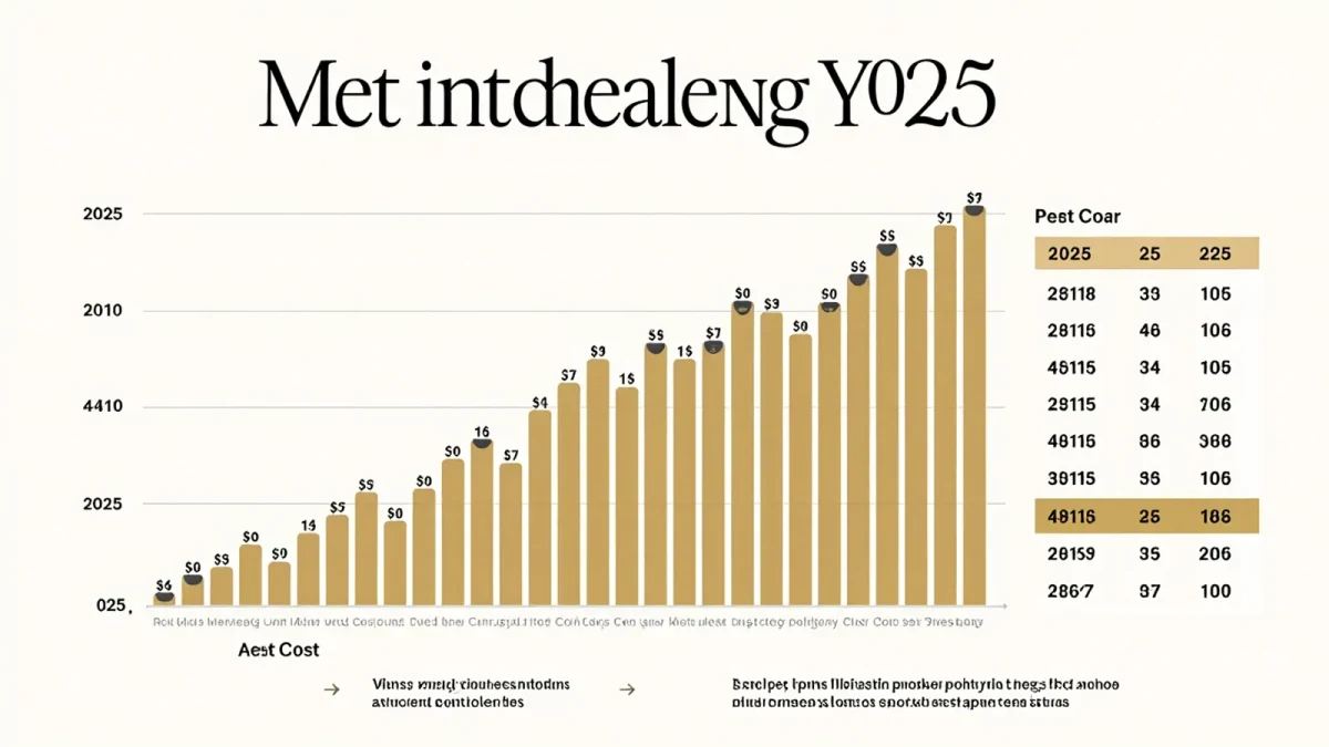 Chart of Met Gala ticket price growth by year