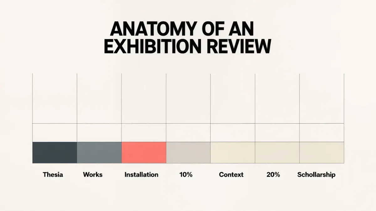 The Anatomy of an Art Review: The Criteria Critics Actually Use to Judge an Exhibition