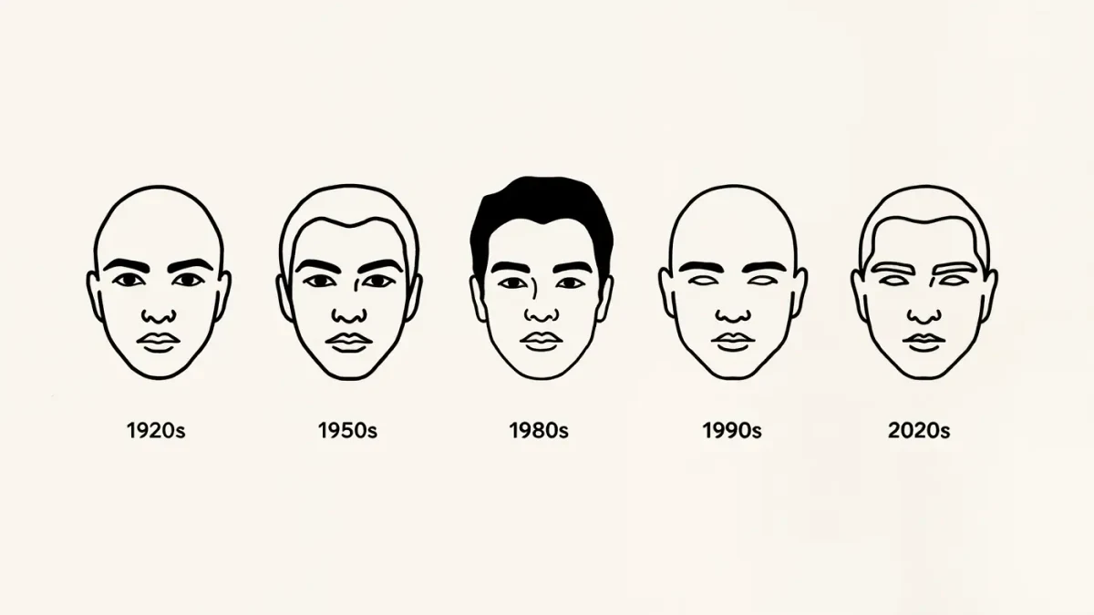 Brows and the Erased Brow: The Cycling Fashion of the Bare Lid Line