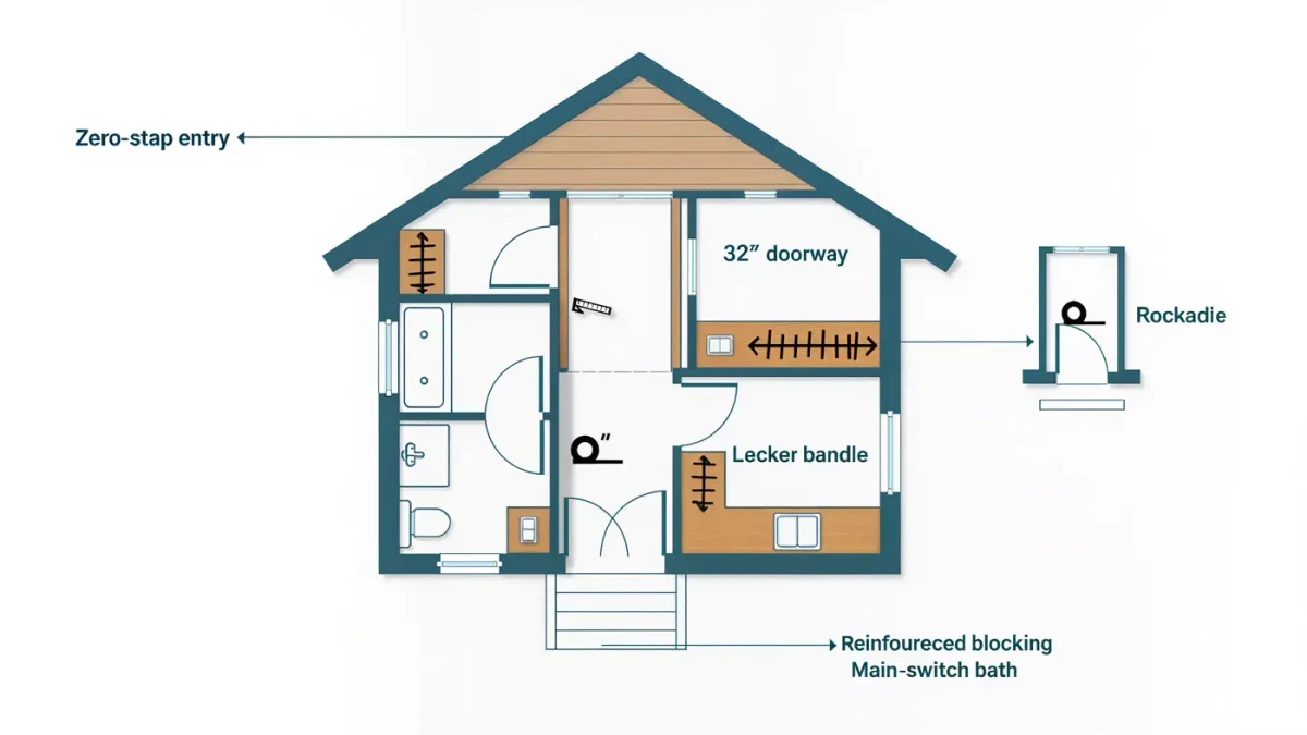 Universal Design Features Showing Up in New Construction