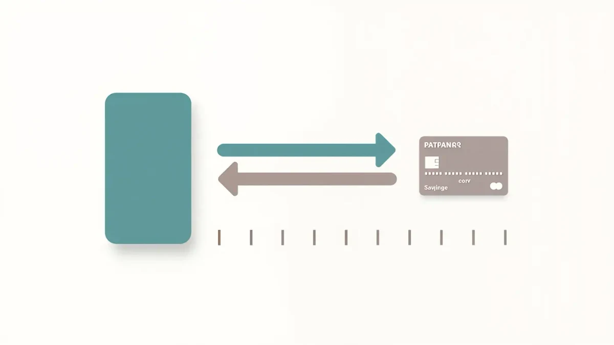 Clean infographic showing savings flowing from a settlement into prescription copays