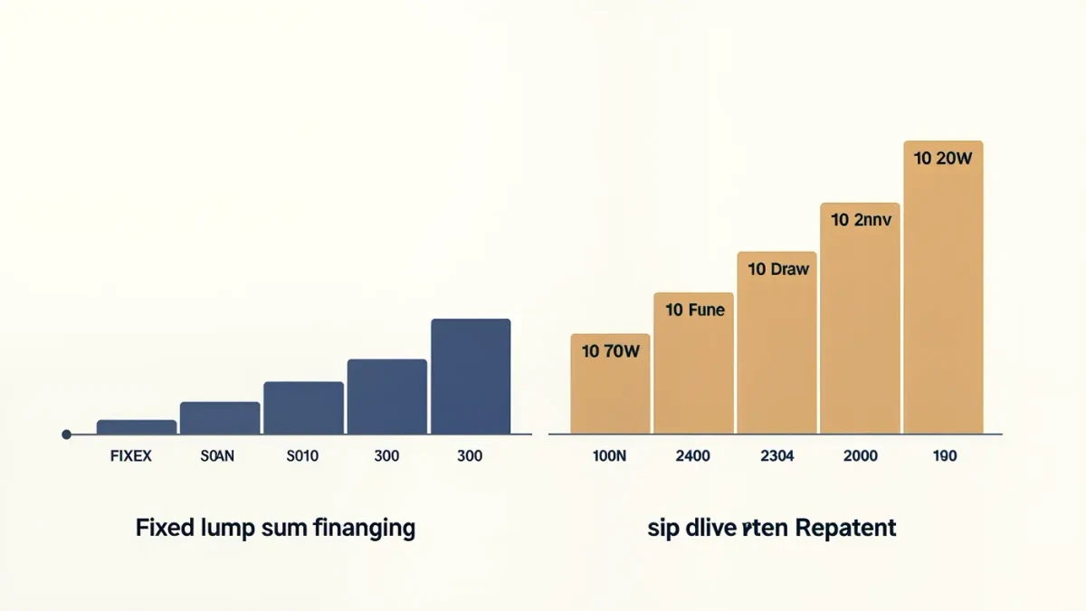 Diagram comparing lump-sum equity loan draws against a revolving credit line