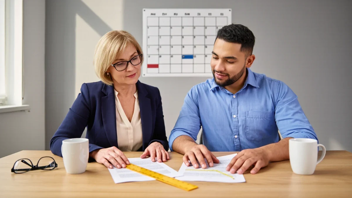 Economists comparing two statement texts side by side