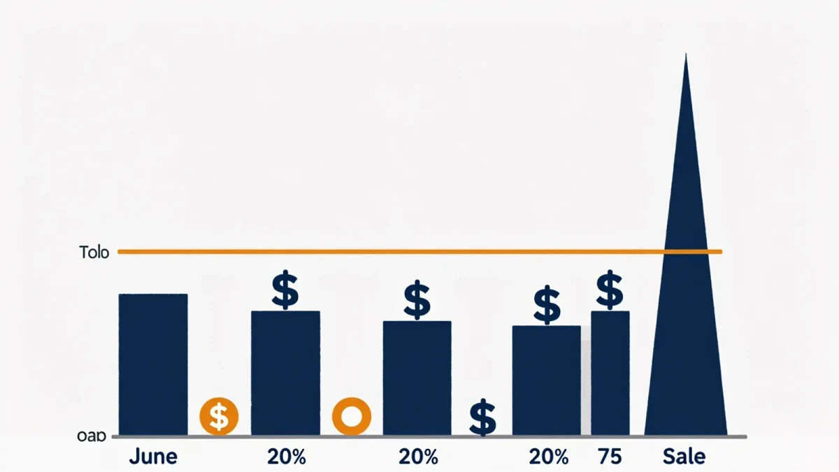 Chart comparing transfer fee spread over contract years