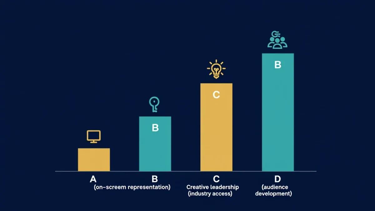 Infographic chart of the four Oscar inclusion standards pathways