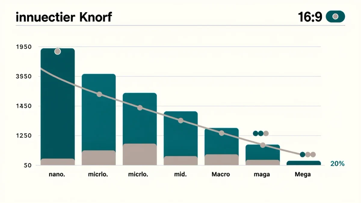 Chart of influencer tiers, rates and declining engagement by audience size