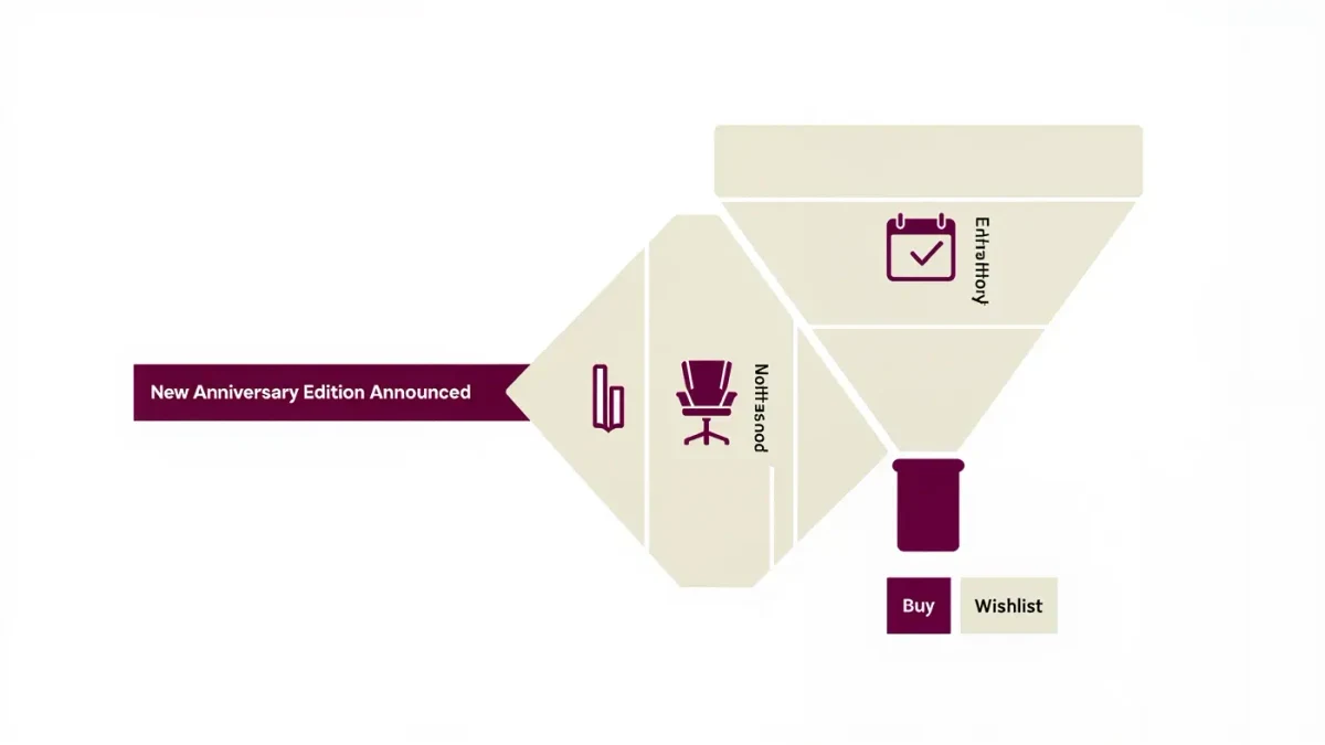 Infographic of the anniversary edition buying filters