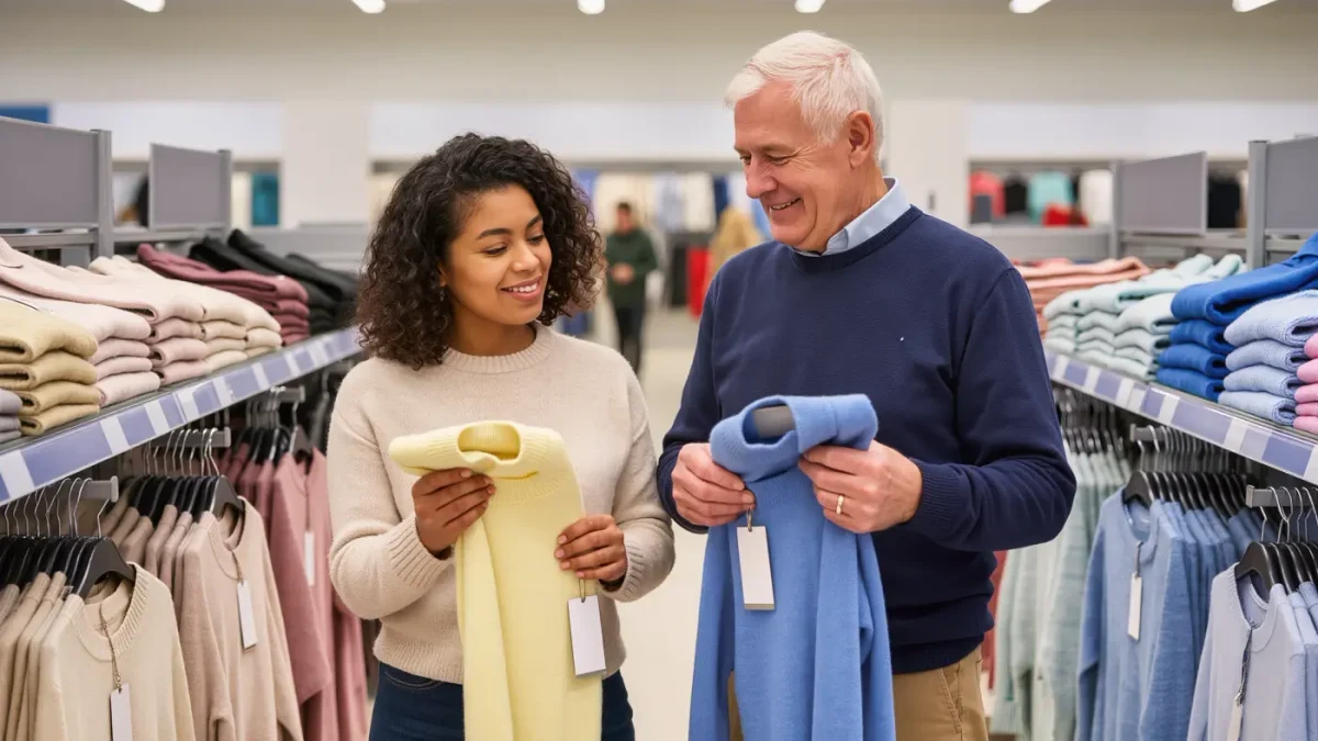 Clothing prices rose again in December, new government data shows