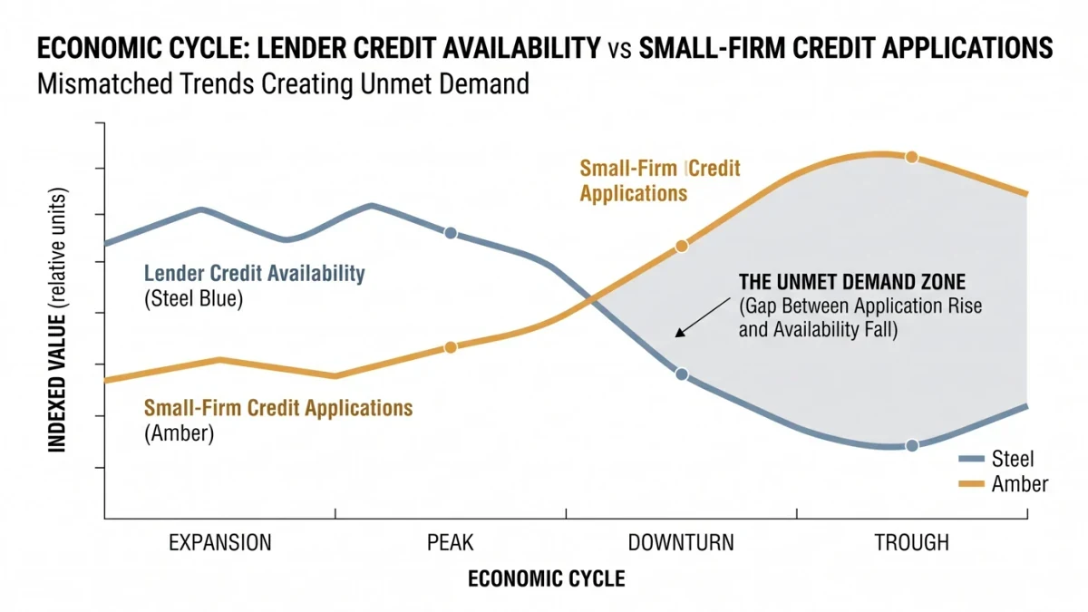 Availability line versus application line across cycle