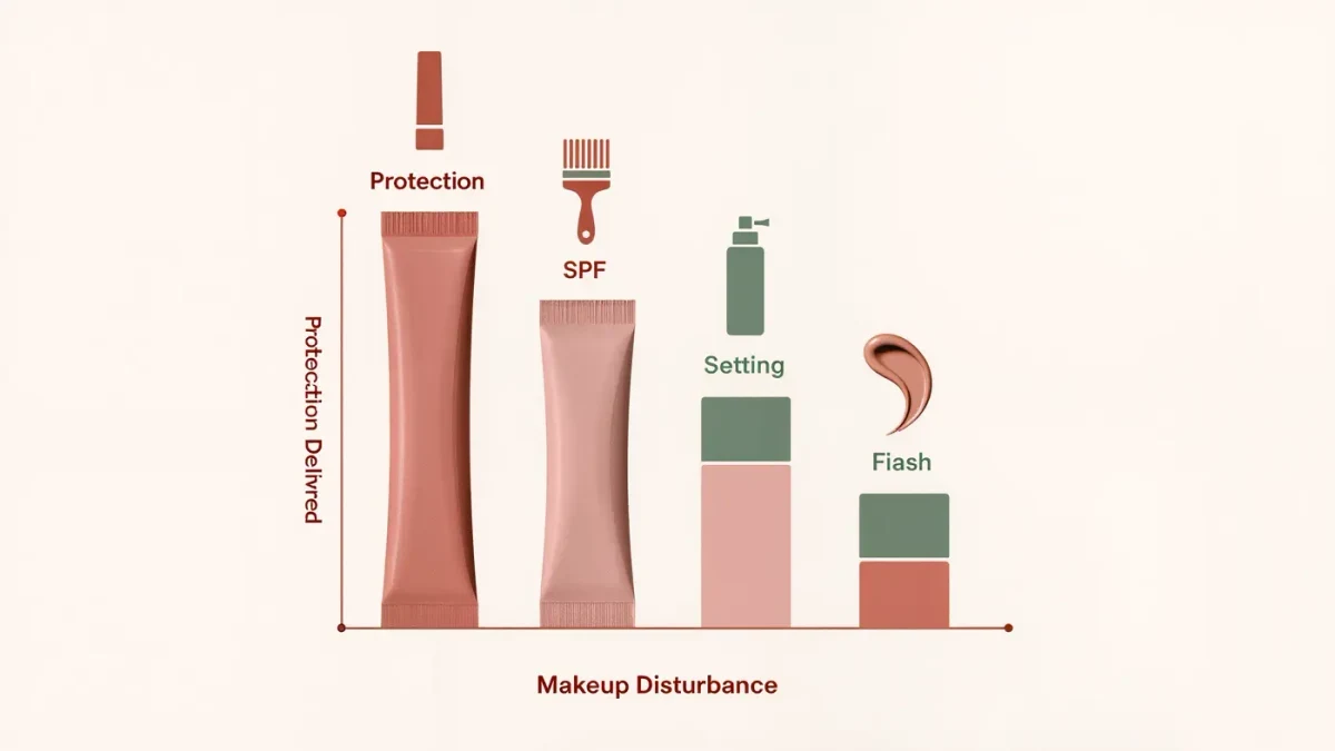 Reapplying SPF Over Makeup: The Methods That Actually Hold Up