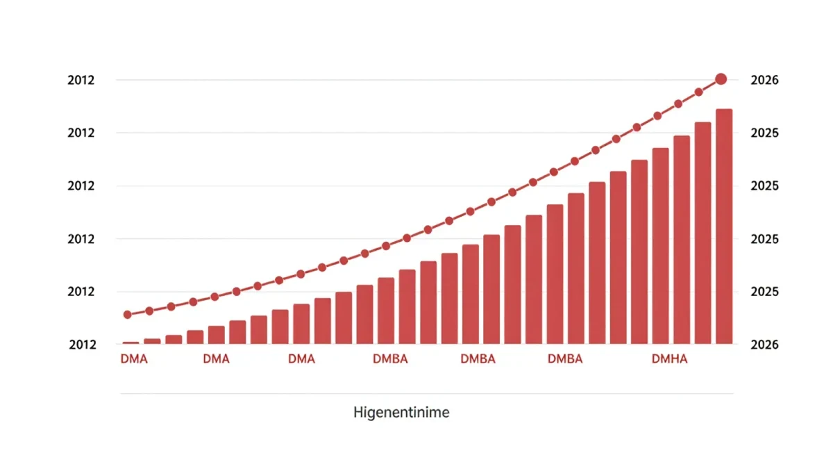 Infographic timeline of stimulant substitutions from DMAA to DMHA