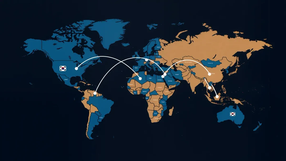 Infographic chart mapping esports regions and their head-to-head rivalry lines