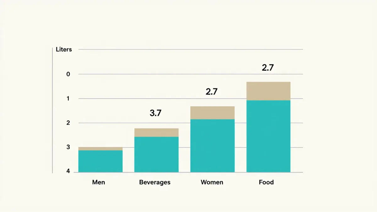 How much water do you actually need, per the National Academies