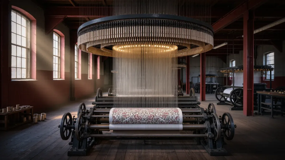 The Jacquard Loom: Where a Woven Pattern Becomes a Program