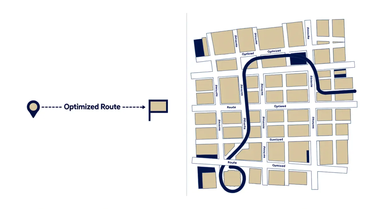 The plotted route and the wander are different kinds of knowing