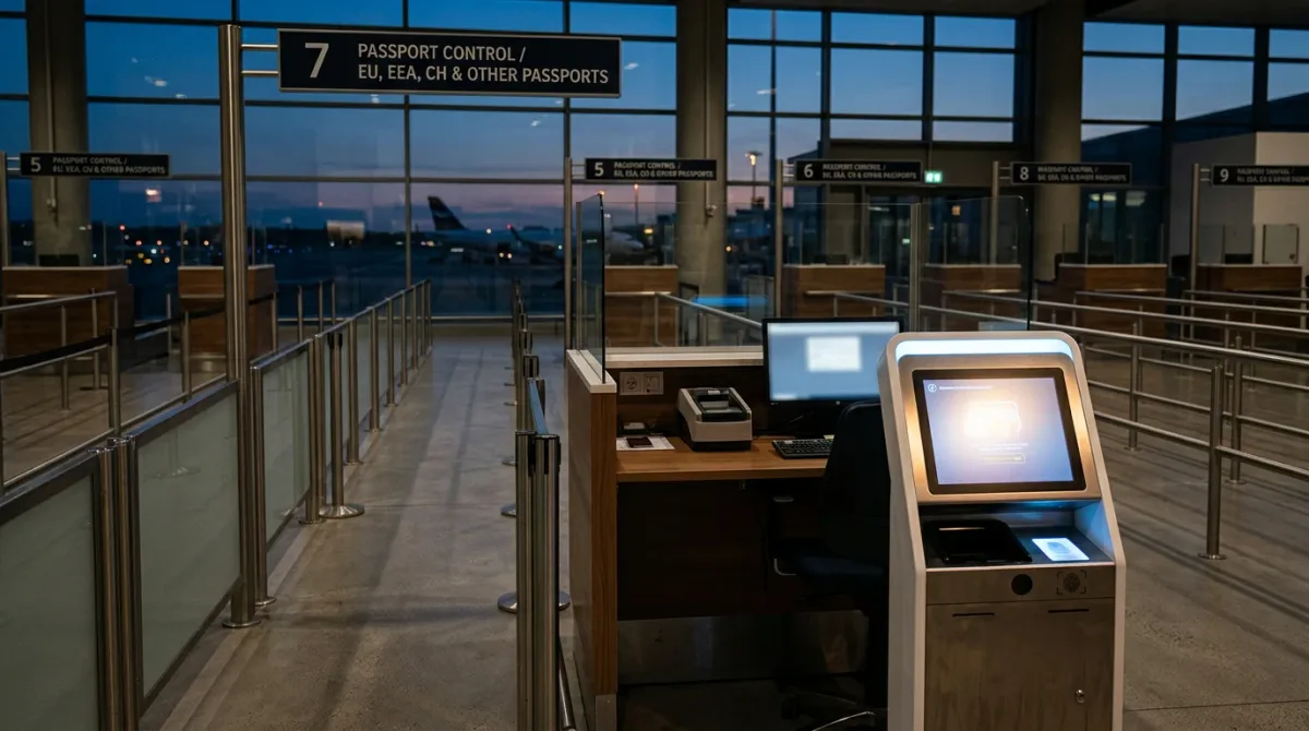 What Europe's new border system counted in its first quarter