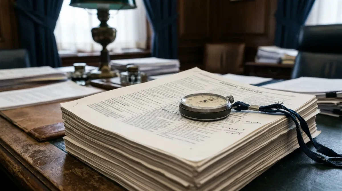 How Congress Kills a Federal Rule Without Writing New Law