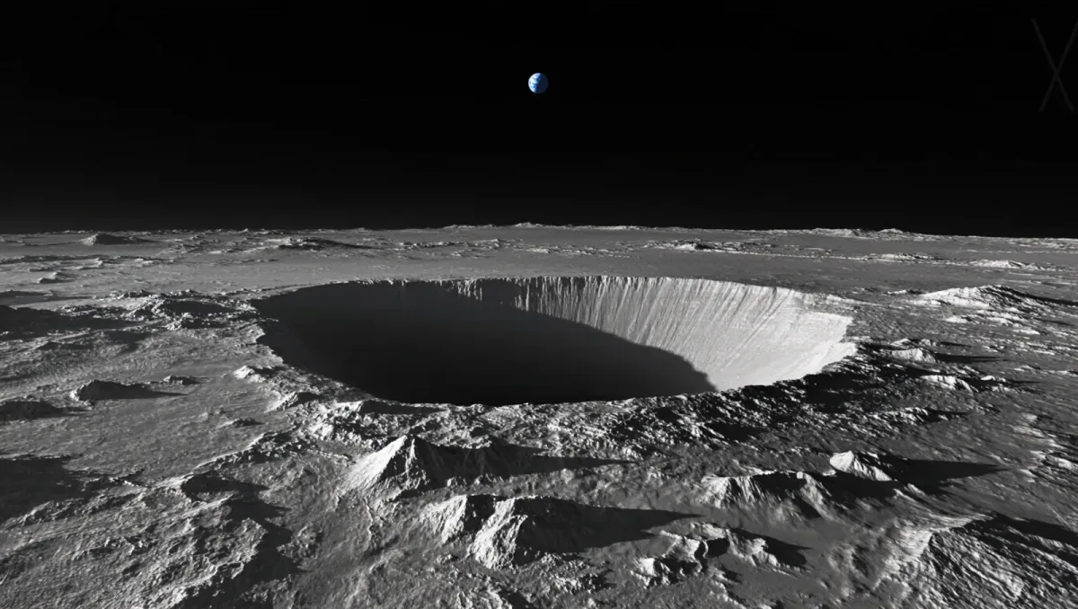 Radar Adds Evidence of Water Ice in the Moon's Deepest Shadows