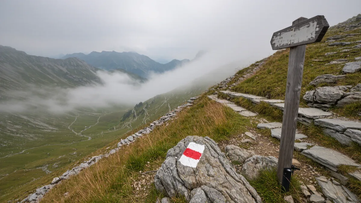 Who keeps the Alpine paths open