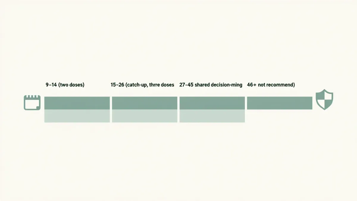 HPV Vaccine Catch-Up in Adults: Who Still Qualifies, and Through What Age