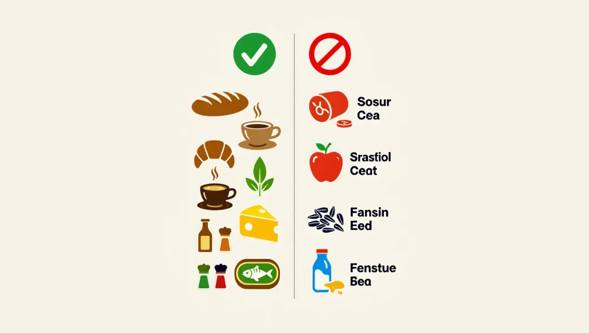 Which foods can come into the US in your suitcase, and which die at the border