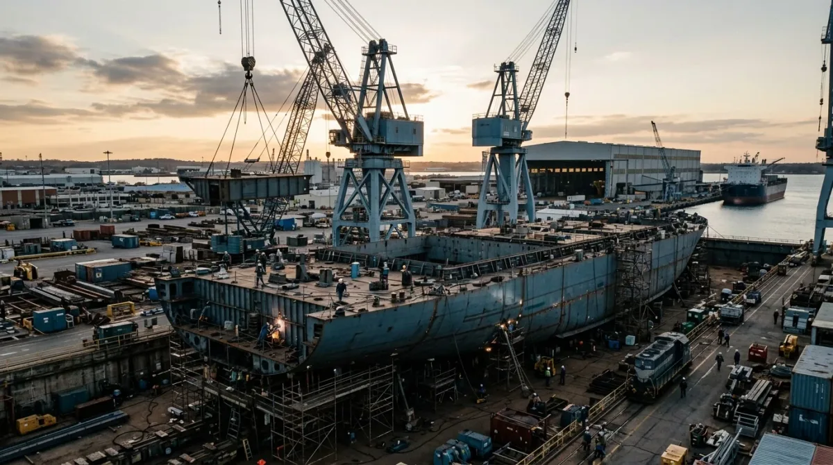The Jones Act and the U.S. Naval Shipbuilding Base, Explained