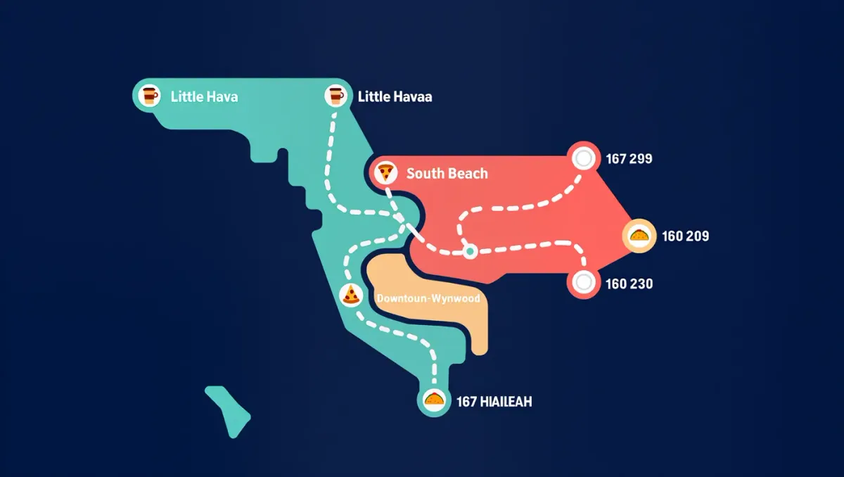 Where to eat after midnight in Miami: neighborhoods, kitchens, prices