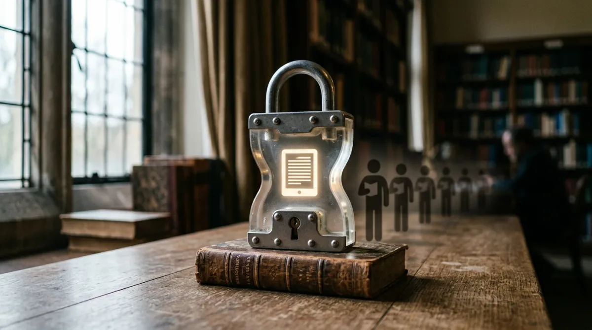 How Library E-Book Lending Works: you're borrowing a license, not a book