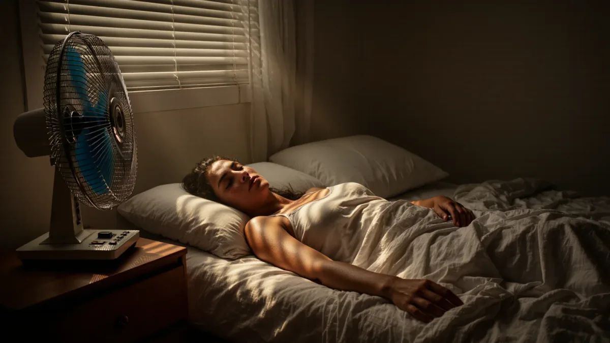 Sleeping in a Heat Wave: Which Hot-Weather Tips the Evidence Actually Supports