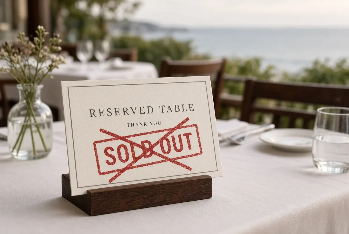 What to know when a sold-out restaurant table shows up for sale online