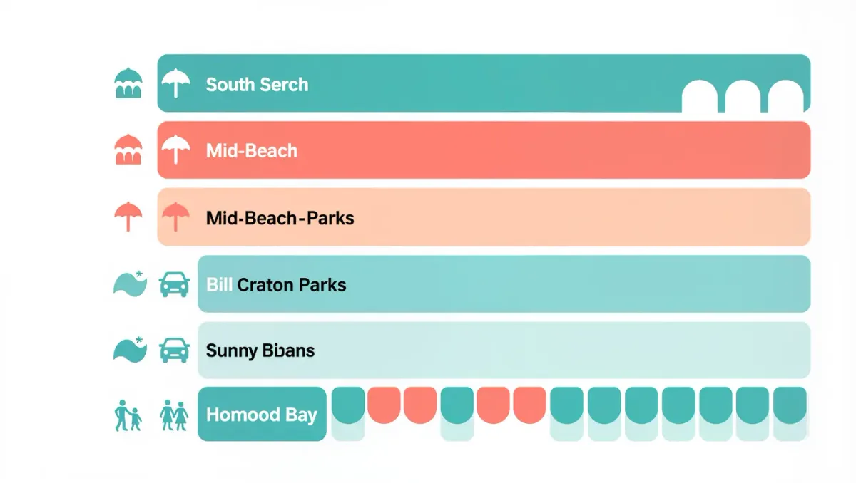 Which Miami beach is right for you? A comparison by crowds, parking, and vibe