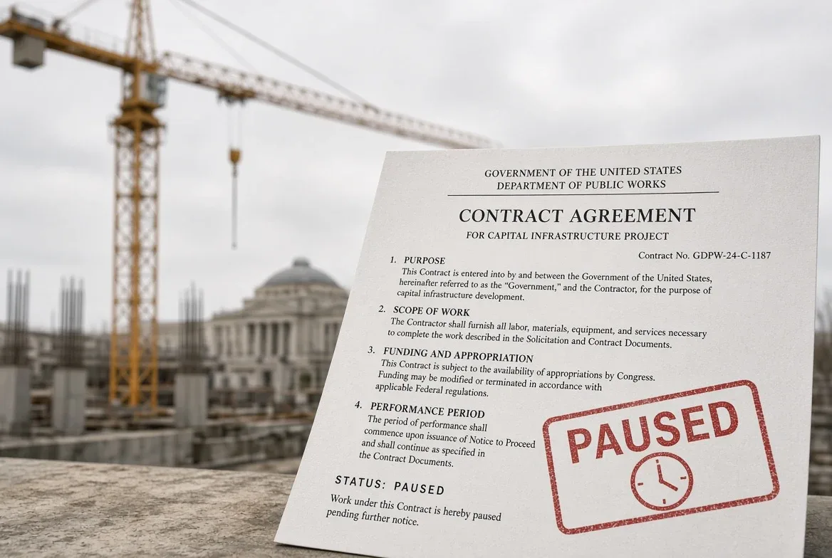 The Automatic Stay: How a Bid Protest Freezes a Contract