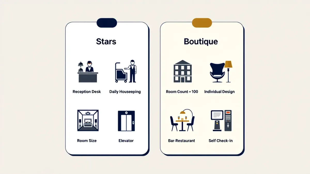 Boutique Hotel or Star-Rated Chain: What the Difference Buys