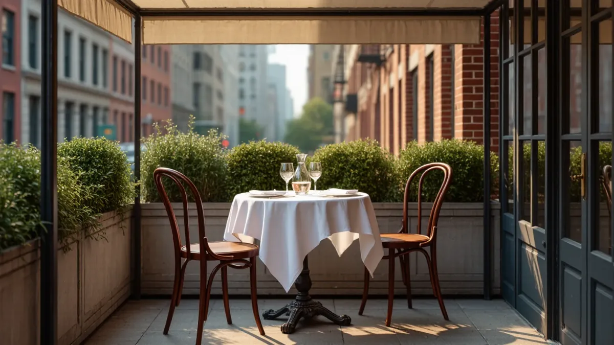 Sidewalk season arrives: how to find the good outdoor tables on Manhattan this spring