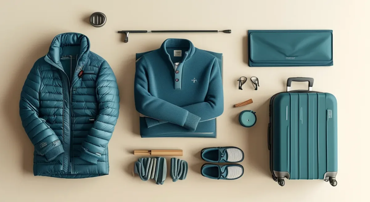 Infographic checklist of charter packing categories