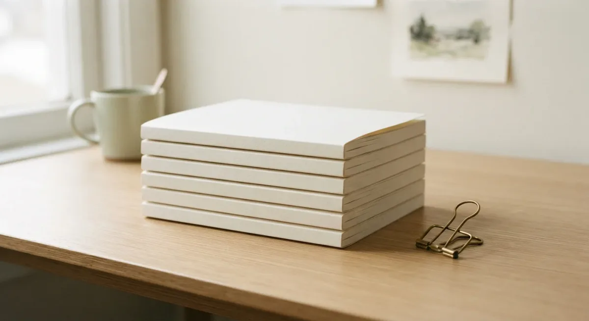 Fund prospectus documents stacked on a clean desk