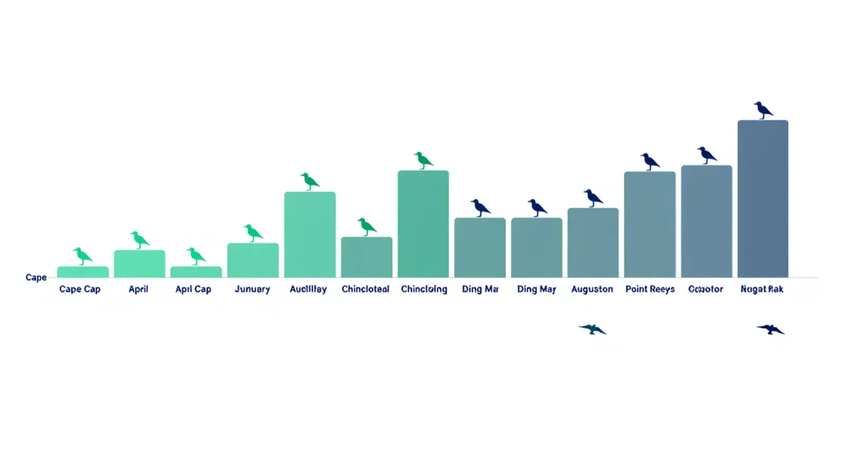 The Coastal Birdwatching Calendar: Where and When Migration Peaks on US Shores