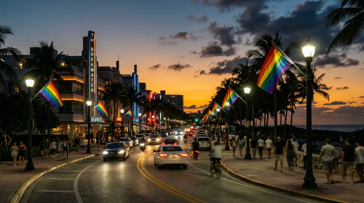 How Miami Beach Pride Takes Over Ocean Drive Every April