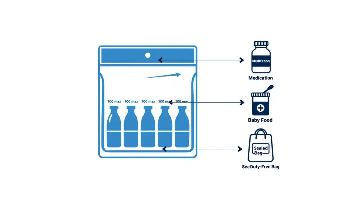 The Liquids Rule Explained: What the 100ml Limit Covers at Airport Security