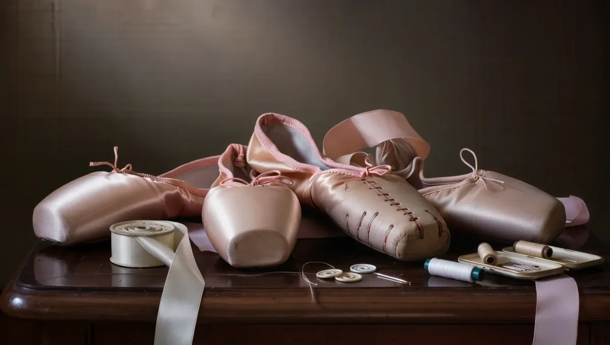 Pointe Shoes: Handmade Craft, Days of Life