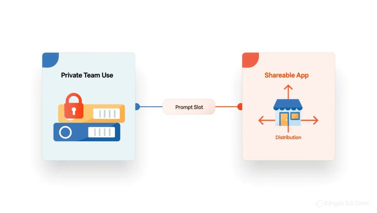 Infographic comparing two AI container types side by side