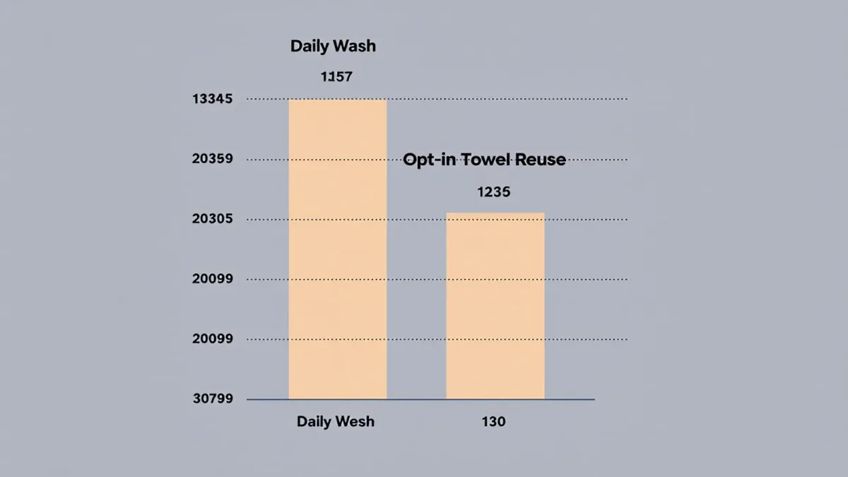 Linen reuse programs: the cheapest water a hotel will ever save