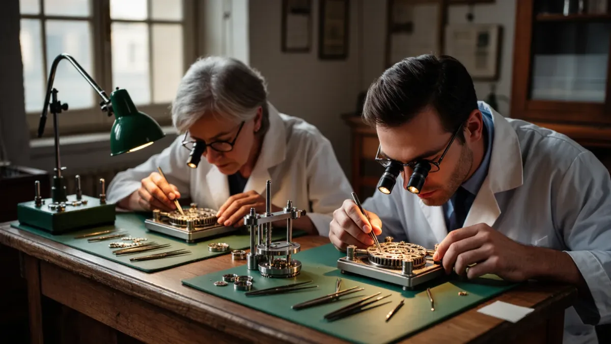 What Happens During 200 Hours of Finishing on a Mechanical Watch Movement