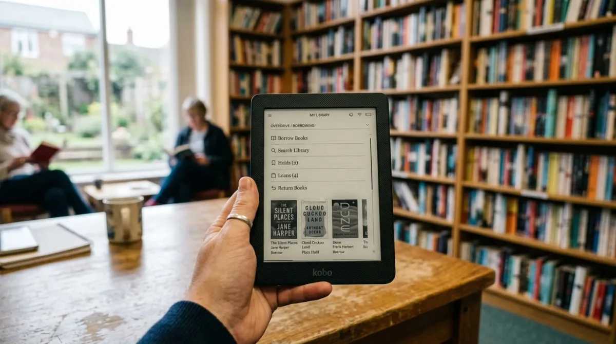 How to Borrow Library eBooks on a Kobo eReader