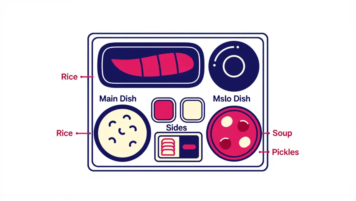 One Tray, Complete: Teishoku and the Geometry of the Japanese Lunch Set